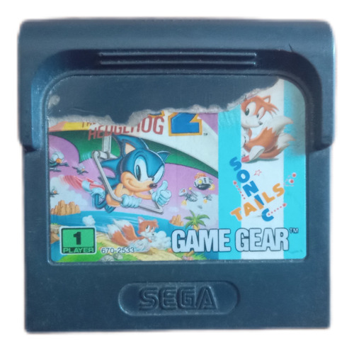 Sonic The Headgehog 2 Sega Game Gear 