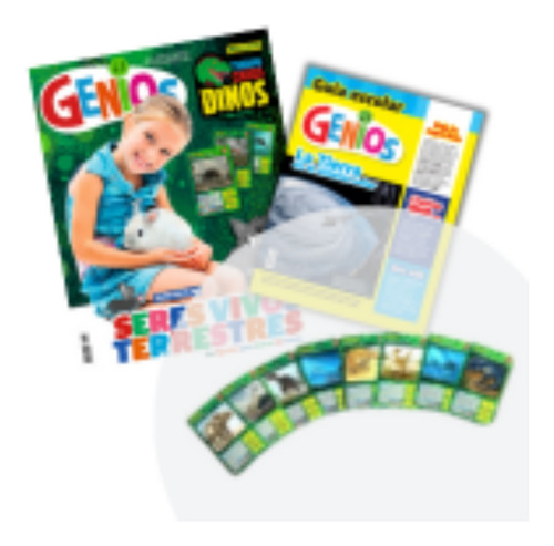 Revista Genios Dino Trading Cards 8 Abril 2024 Número 8