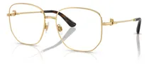 Comprar Óculos De Grau Dolce & Gabbana Dna Dourado Dg1356 02-57 Tamanho 57