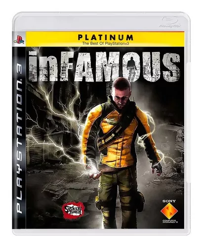 Jogo Infamous - Platinum - Ps3 - Mídia Física Original