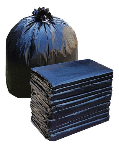 Bolsas Para Basura Negras 150litros Extra Resistentes X500ud