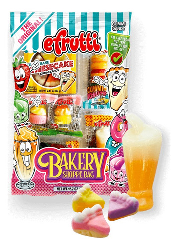 Gomitas De Postres Efrutti Bakery Shoppe 77g