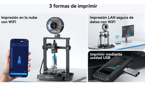 Impresora 3d Ender 3 V3 Ke Color Negro Creality