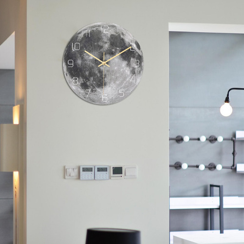 Reloj De Pared Luminoso De 12 Pulgadas Relojes Decorativos