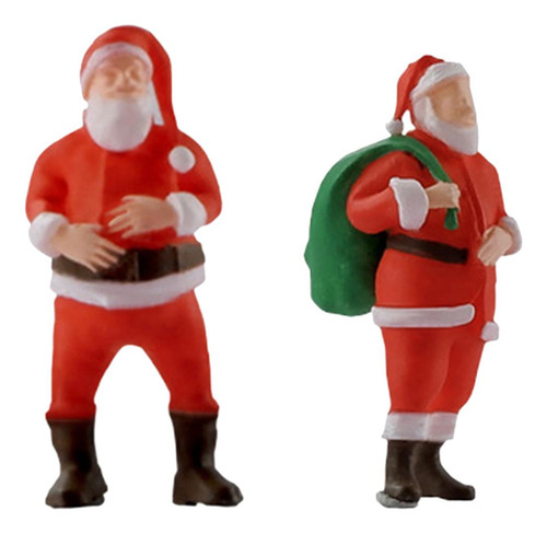 2 X 1:64 Figuras De Personas Miniatura Diy Diorama