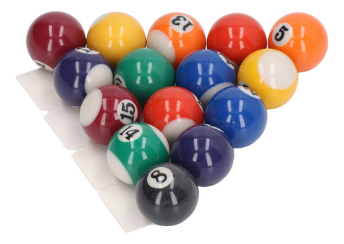 Accesorios Para Mesa De Billar, 16 Unidades, Minibolas De Bi