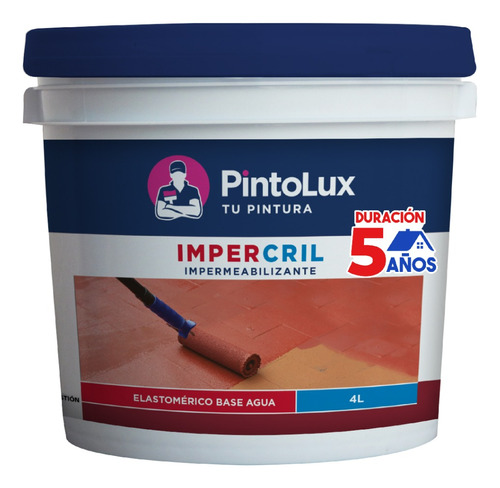 Impermeabilizante Pintolux Imper Cril 5 Años 4l