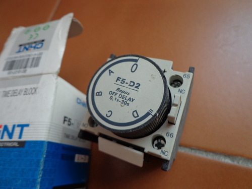 Temporizador Neumatico Marca Chint Electric De 0 A 30 Seg