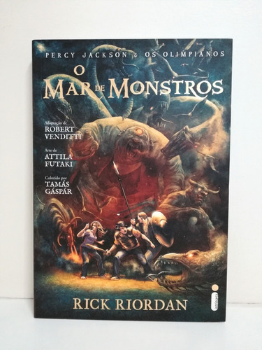 Hq Percy Jackson & O Mar De Monstros - Rick Riordan -