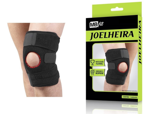 Joelheira Exercicios Esporte Reforçada Articulada Promoçã