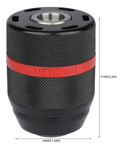 Mandril De Perfuração Manual Com Bloqueio Automático De 1 M,