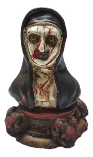 Busto Terror Monja Resina Coleccionable Más Diseños De Terro