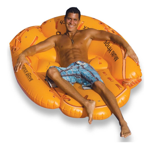 Flotador De Piscina Con Guante De Béisbol Inflable Gigante S