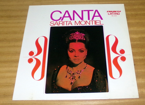 Canta //   Sarita Montiel / Importado / Vinilo Lp Kktus