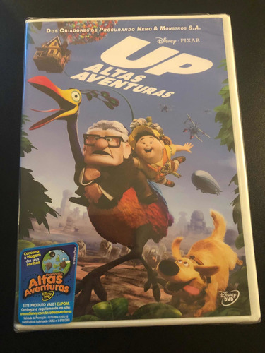 Dvd Up Altas Aventuras - Original Lacrado