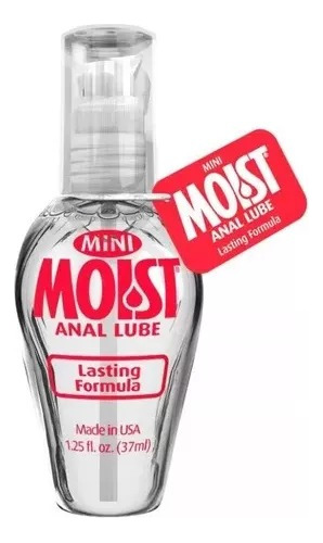 Mini Lubricante Moist Anal Lube De 37 Ml