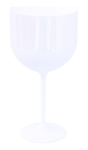 10 Taças De Gin 580ml Acrílico Atacado Cor Branco