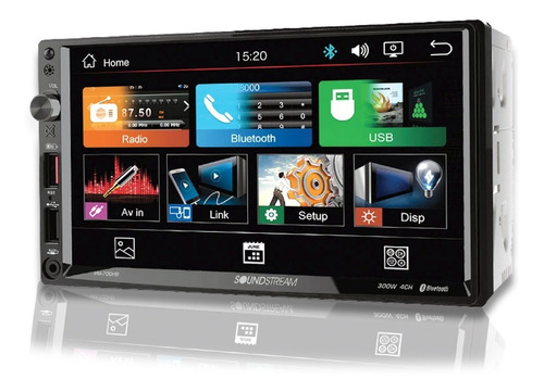 Autoestereo Soundstream Vm-700hb Pantalla 7 Android Bt Usb