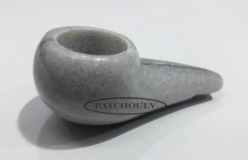 Imagen 7 de 7 de Pipa De Piedra Onix/cuarzo/marmol Hecha Mano Chica Portátil
