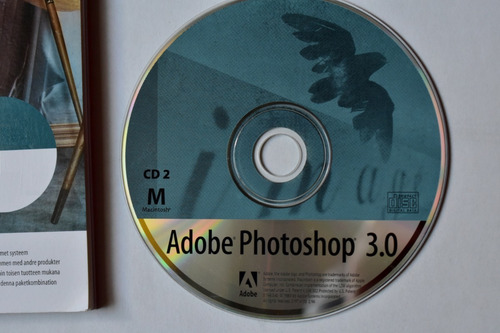 Antiguo Software 1995 Adobe Photoshop 3.0 P/mac De Colección