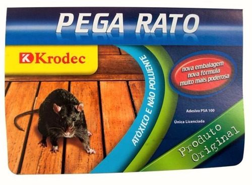 Kit Com 10 Ratoeira Adesiva Krodec - 9276