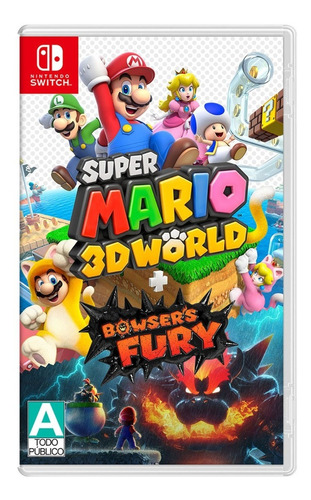 Imagen 1 de 5 de Super Mario 3d World + Bowser's Fury - Nintendo Switch