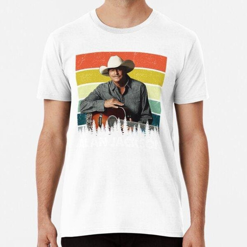 Remera Clásico Alan Vintage Jackson Retro Country Música Ley