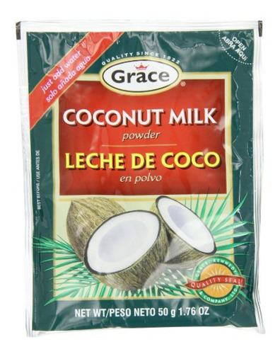 Leche De Coco Sobre De Leche En Polvo De Coco Grace, 1.76 On