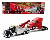 Comprar New Ray 1:32 Peterbilt 387 Con Grua De Arrastre- Trailer