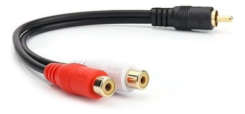 Rca (m) A 2 Rca (f) Cable De Subwoofer Con Adaptador De Audi
