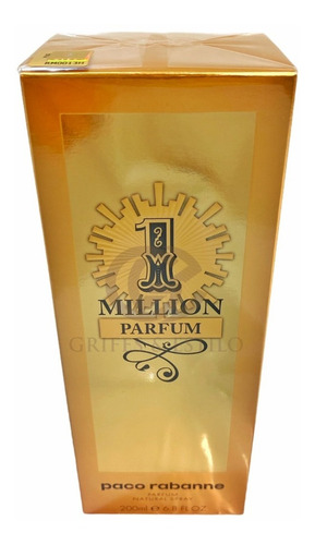 Paco Rabanne 1 Million Parfum 200ml Eau De Parfum Masculino