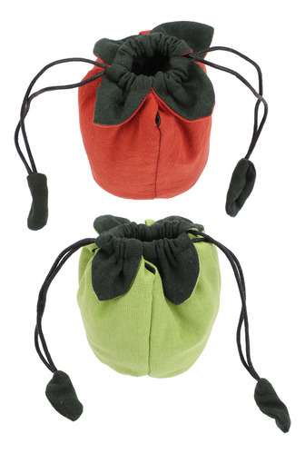Bolsa De Almacenamiento Portátil Para Utensilios De Té, 2 Pi