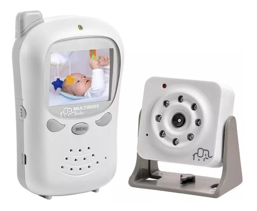 Babá Eletrônica Digital Câmera S/ Fio Multikids Baby C/visor