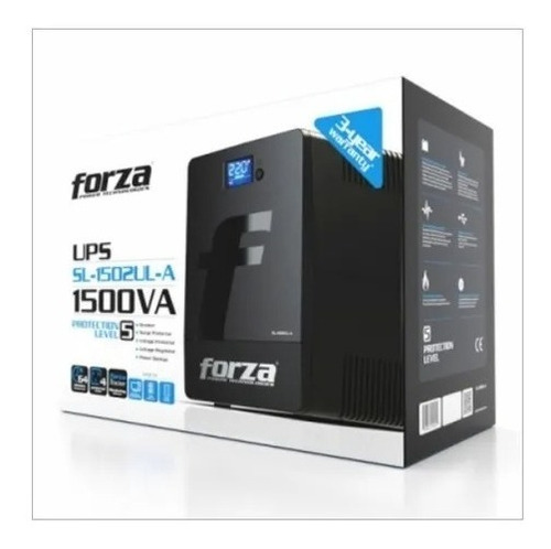 Ups Forza Sl-1502ul-a Smart 1500va/900w Lcd Sl-1502ul-a