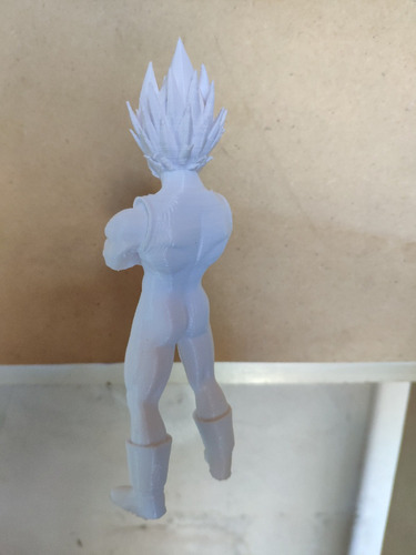 Vegeta Impreso En 3d