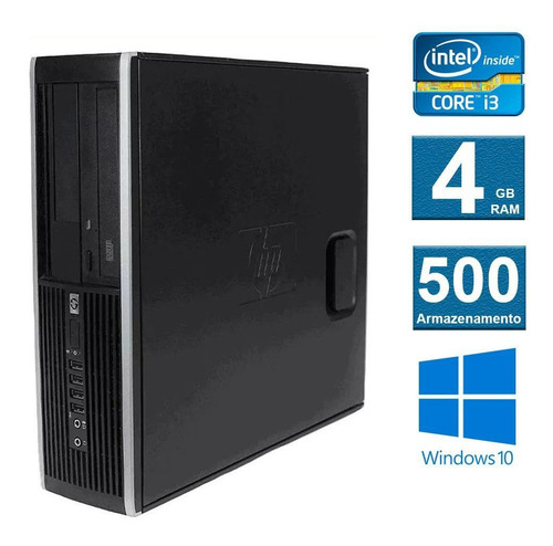 Computador Hp Elite 8200 I3 4gb 500gb