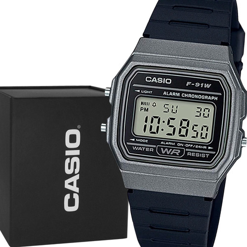 Relógio Casio Preto Original Prova D'água Com Garantia 1 Ano