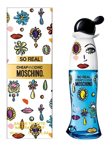 Perfume Moschino So Real X 100 Ml Original!!!! Sello Afip!!!