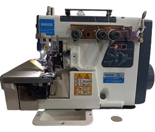 Overlock 3 Hilos Con Atraque Maqi C1-3-04/bk Direct Drive