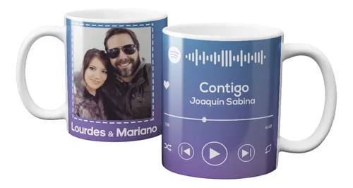 comprar Taza Ceramica Dia De Los Enamorados Spotify #1
