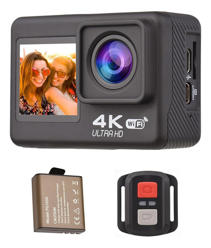 Cámara Deportiva 4k 60fps Ultra Alta Definición Pantalla