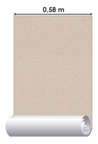 Imagem 5 de 6 de Papel De Parede Adesivo Liso Textura N010146 0,58x2,50m Full