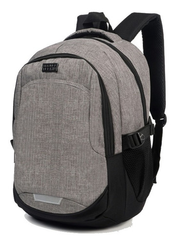 Mochila Portanotebook Travel Tech Gris 51316 18 Pulgadas