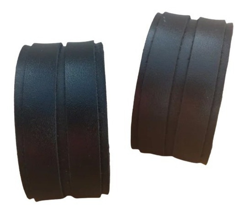 Bracelete Couro Legítimo - 3cm - Preto Ou Marrom