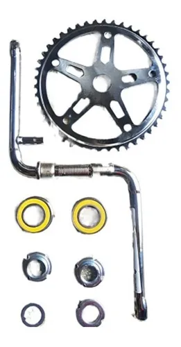 comprar Pedivela Monobloco 165mm Caloi Monark Centro 45mm +coroa 46d