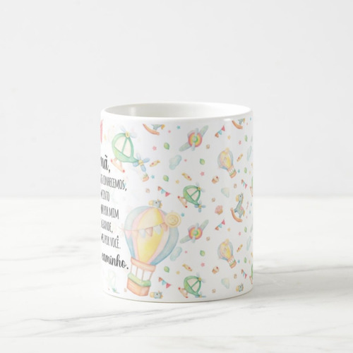 Caneca Personalizada Para Irmã Mais Velha Estou À Caminho