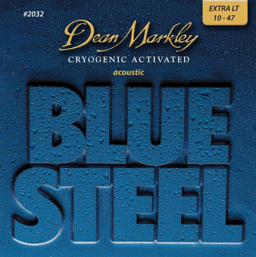 Encordado Guitarra Acústica Dean Markley Blue Steel 10-47