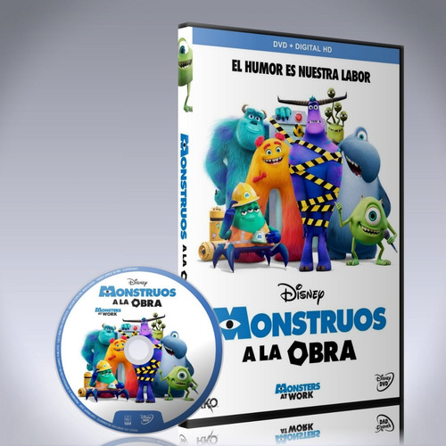 Monsters At Work Temporada 1 Dvd Latino/ingles