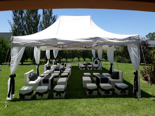 Alquiler Livings De Cuero/ Rusticos Gazebos Pista De Baile