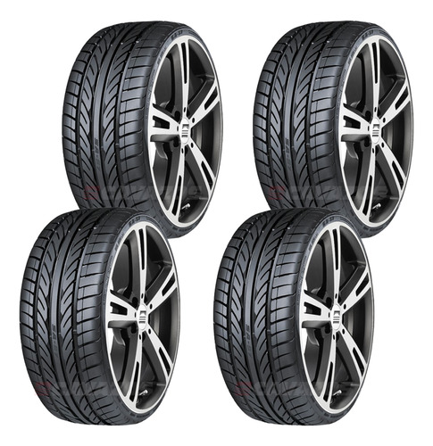 Paquete De 4 Llantas 305/45 R22 Trazano Sa57 118v